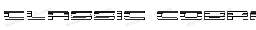 Classic Cobra Bold I字体转换 Classic Cobra Bold I字体转换